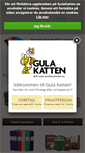 Mobile Screenshot of gulakatten.se